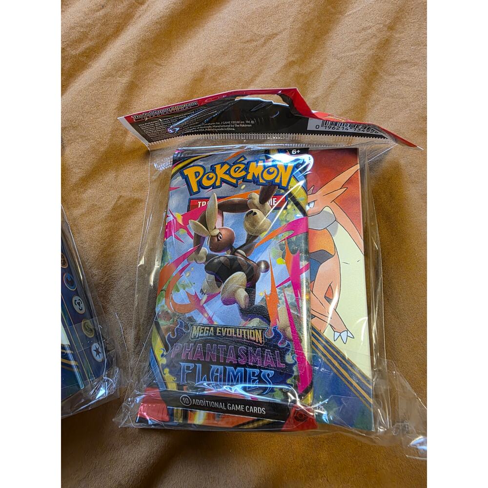 Pokémon TCG Phantasmal Flames Mini Portfolio & Booster Pack